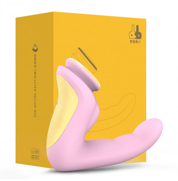 HK LETEN - Taka Kato God's Finger Shape G-Spot Heating Vibrator (Chargeable - Pink)